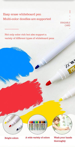 Planet Gates Montessori Children Toys Drawing Tablet DIY Color Shape Math Match Game Book Drawing Set  Learning Educational Toys For Children