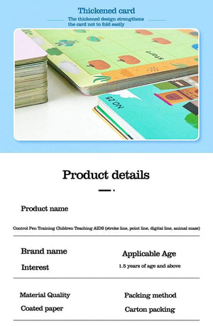 Planet Gates Montessori Children Toys Drawing Tablet DIY Color Shape Math Match Game Book Drawing Set  Learning Educational Toys For Children