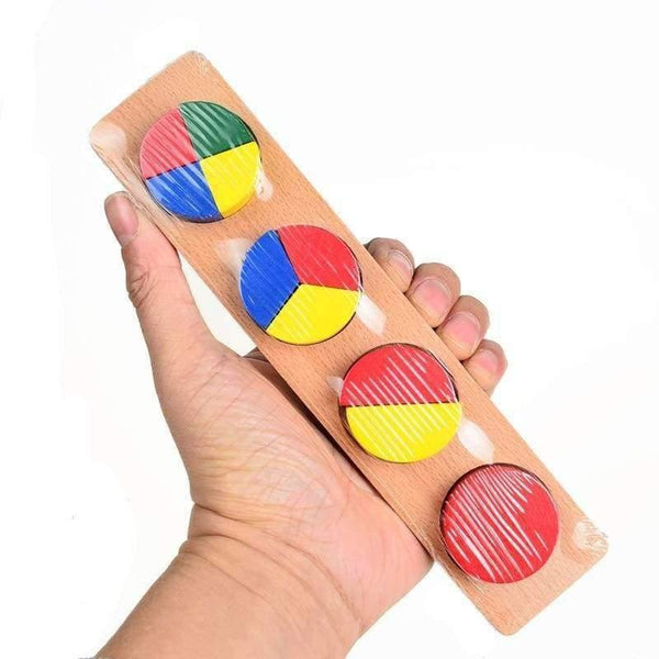 Planet Gates Montessori Cylinder Block Wood Montessori  Teaching Aids Geometry  Shape Baby Learning Materials Set Educational Toy , 8pcs