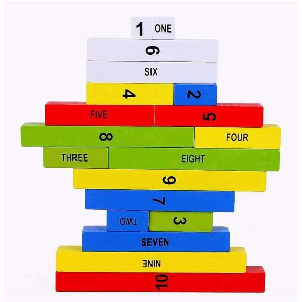 Planet Gates Montessori Education Wooden Toys 1-10 Digit Cognitive Math Toy Teaching Logarithm Version Kid Early Learning Digit box