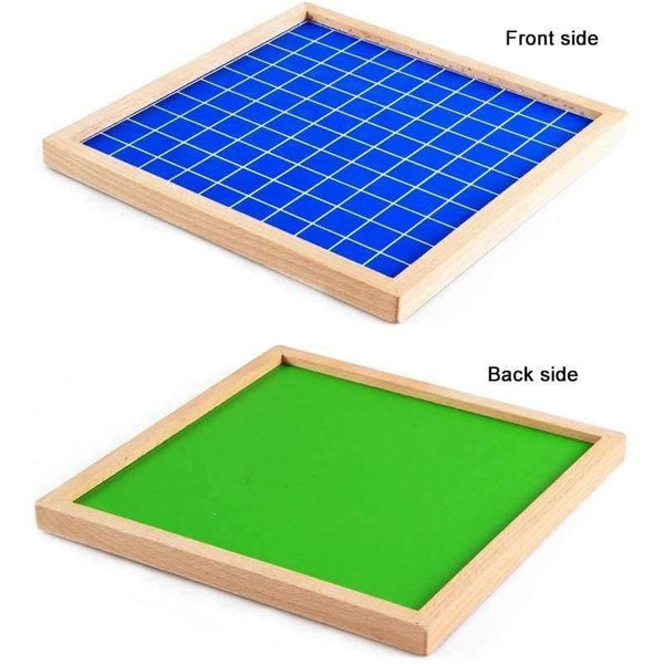 Planet Gates Montessori Education Wooden Toys 1-100 Digit Cognitive Math Toy Teaching Logarithm Version Kid Early Learning  Gift