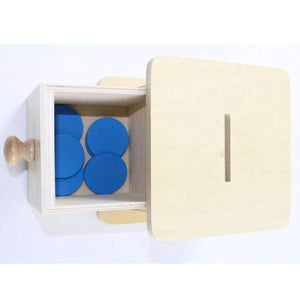 Planet Gates Montessori Kids Toy Baby Wood Infant Coin Box Piggy Bank Learning Educational Preschool Training Brinquedos Juguets