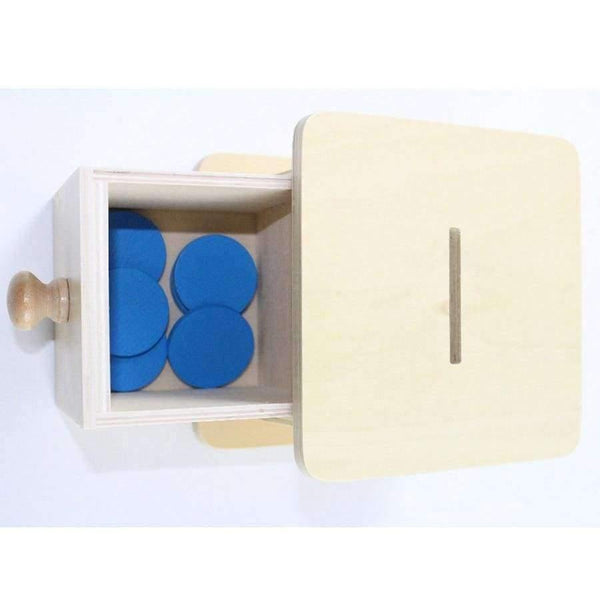 Planet Gates Montessori Kids Toy Baby Wood Infant Coin Box Piggy Bank Learning Educational Preschool Training Brinquedos Juguets