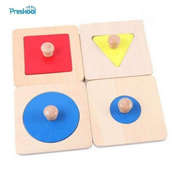 Planet Gates Montessori Kids Toy Baby Wood Shape Matching Puzzles Learning Educational Preschool Training Brinquedos Juguets