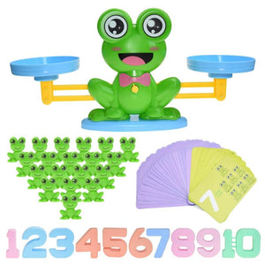 Planet Gates Montessori Math Toy Digital Monkey Balance Scale Educational Math Penguin Balancing Scale Number Board Game Kids Learning Toys