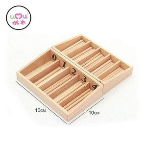 Planet Gates Montessori Math Toys Mathematics Montessori Materials Educational Wooden Spindle Box Early Learning Training Toy UB0663H
