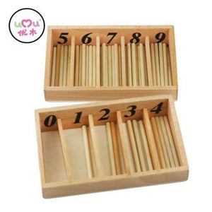 Planet Gates Montessori Math Toys Mathematics Montessori Materials Educational Wooden Spindle Box Early Learning Training Toy UB0663H