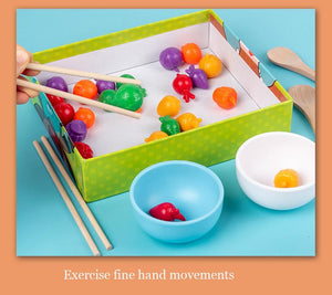 Planet Gates Montessori Parent-Child Interaction Play House Simulation Feeding Game Early Childhood Education Fine Motor Educational Toys