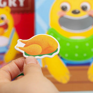 Planet Gates Montessori Parent-Child Interaction Play House Simulation Feeding Game Early Childhood Education Fine Motor Educational Toys