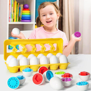 Planet Gates Montessori Toys Eggs Screws Match Game Wooden Puzzle 3D For Children Learning Education Math Toy Kids Baby Toys 1 to 2 Years