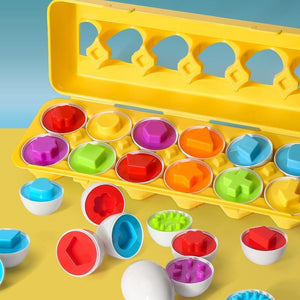 Planet Gates Montessori Toys Eggs Screws Match Game Wooden Puzzle 3D For Children Learning Education Math Toy Kids Baby Toys 1 to 2 Years