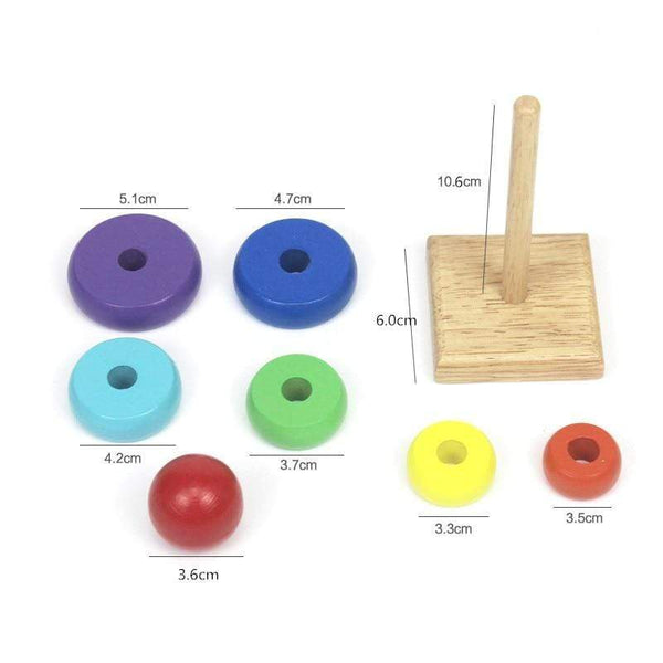 Planet Gates Montessori Wooden 3D Educational Toys Children Learn Baby Color Wooden Children Early Teach Christmas Gifts Puzzle Toys