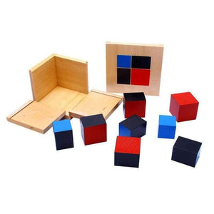 Planet Gates Montessori Wooden Toys Binomial Cube Montessori Math Materials Preschool Educational Learning Toys For Children MG1464H