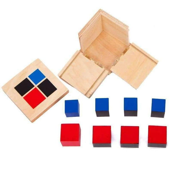 Planet Gates Montessori Wooden Toys Binomial Cube Montessori Math Materials Preschool Educational Learning Toys For Children MG1464H