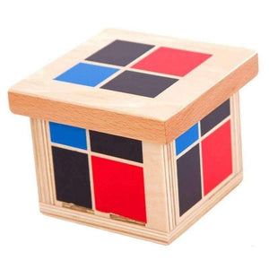 Planet Gates Montessori Wooden Toys Binomial Cube Montessori Math Materials Preschool Educational Learning Toys For Children MG1464H