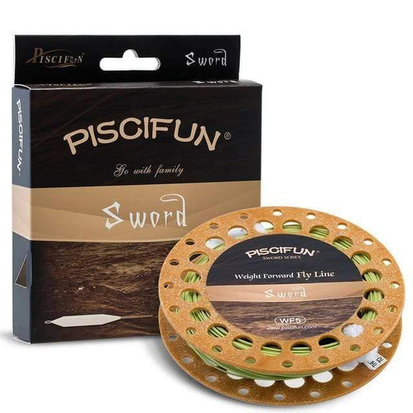 Planet Gates Moss Green / 3F 90FT Sword Fly Line Weight Forward 90/100FT Floating Fly Fishing Line with Welded Loop WF3/4 5/6 7/8wt Fly Fishing Line