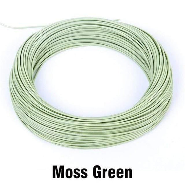 Planet Gates Moss Green / WF2F 100FT Weight Forward Floating Fly Fishing Line 2wt/3wt/4wt/5wt/6wt/7wt/8wt Fly Line