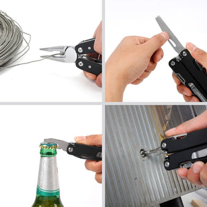 Planet Gates MOSSY OAK 21 in 1 Multi Tool Plier Wire Stripper Folding Plier Outdoor Camping Multitool Portable Folding  Pocket Pliers