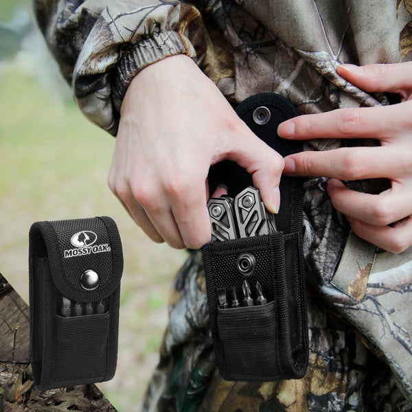 Planet Gates MOSSY OAK 21 in 1 Multi Tool Plier Wire Stripper Folding Plier Outdoor Camping Multitool Portable Folding  Pocket Pliers