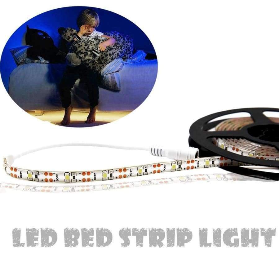 Planet Gates Motion Sensor LED Bed Strip light Kit USB Bed Side Lamp Flexibele Waterproof Strip Tape Night Light for Bedroom Bedside