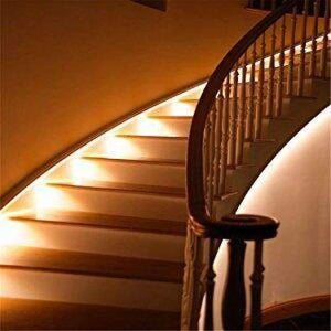 Planet Gates Motion Sensor LED Bed Strip light Kit USB Bed Side Lamp Flexibele Waterproof Strip Tape Night Light for Bedroom Bedside