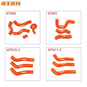 Planet Gates Motocross Orange Silicone Radiator Hose Kit Car Motor Bike Accessories Tubing Hose For KTM SXF XCF-W XCW EXC-F 250 450 500