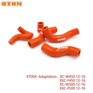 Planet Gates Motocross Orange Silicone Radiator Hose Kit Car Motor Bike Accessories Tubing Hose For KTM SXF XCF-W XCW EXC-F 250 450 500