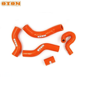 Planet Gates Motocross Orange Silicone Radiator Hose Kit Car Motor Bike Accessories Tubing Hose For KTM SXF XCF-W XCW EXC-F 250 450 500