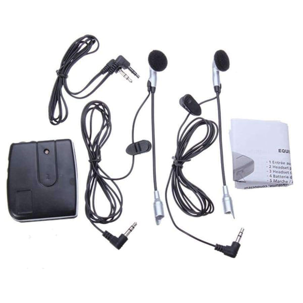 Planet Gates Motorbike Motorcycle Helmet Headset 2 way Intercom Communication System