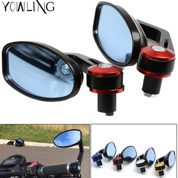 Planet Gates Motorbike Parts Handlebar Ends Motorcycle Mirror Side Mirror For Yamaha FZ6N FZS1000 FZ1 FZ6 Fazer 600 FZ8 TDM 850 900 MT09 XMAX
