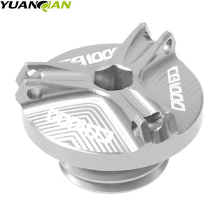 Motorcycle Accessories parts M20*2.5 Engine Oil Drain Plug Sump Nut Cup Plug Cover For Honda CB1000R CB 1000R CB1000 R 2008-2018
