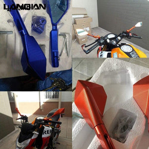 Motorcycle Accessories Rearview side Mirrors For Honda CB CBR 300 600F 1000R 1100 cb650f 500x cbr 125 cb400 cb190r xsr900 Parts