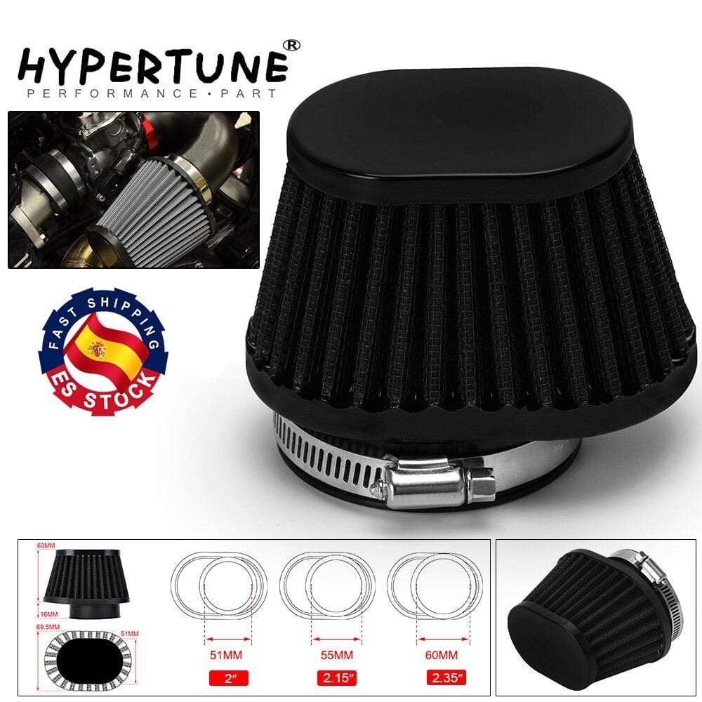 Planet Gates Motorcycle Air Filter 60mm 55mm 51mm Universal for Motor Car Minibike Cold Air Intake High Flow Cone Filter HT-AIT32