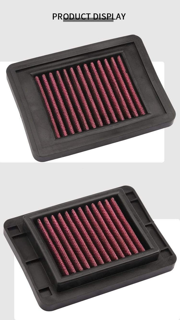 Planet Gates Motorcycle Air Filter Intake Cleaner For  YZF R3 2015-2018 YZF-R3 ABS 2018 YZF R25 YZF-R25 2013-2018