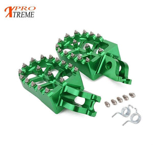 Planet Gates Motorcycle Aluminum FootRest Footpegs Pedals For HONDA CR125 250R CRF250R CRF250X CRF450R CRF450RX CRF450X  CRF250L M