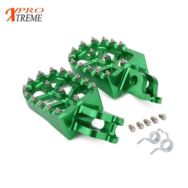 Planet Gates Motorcycle Aluminum FootRest Footpegs Pedals For HONDA CR125 250R CRF250R CRF250X CRF450R CRF450RX CRF450X  CRF250L M