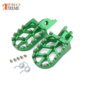 Planet Gates Motorcycle Aluminum FootRest Footpegs Pedals For HONDA CR125 250R CRF250R CRF250X CRF450R CRF450RX CRF450X  CRF250L M