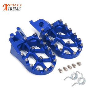 Planet Gates Motorcycle Aluminum FootRest Footpegs Pedals For HONDA CR125 250R CRF250R CRF250X CRF450R CRF450RX CRF450X  CRF250L M