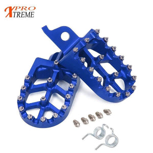 Planet Gates Motorcycle Aluminum FootRest Footpegs Pedals For HONDA CR125 250R CRF250R CRF250X CRF450R CRF450RX CRF450X  CRF250L M