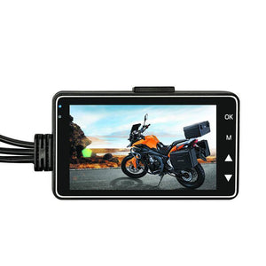 Planet Gates Motorcycle Camera DVR Motor Dash Cam with Special Dual-Track Front Rear Recorder Motorbike Electronics