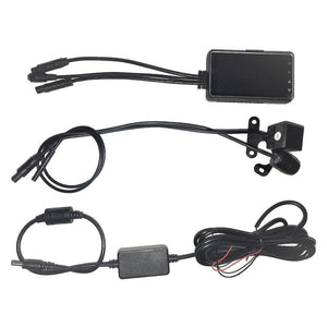 Planet Gates Motorcycle Camera DVR Motor Dash Cam with Special Dual-Track Front Rear Recorder Motorbike Electronics