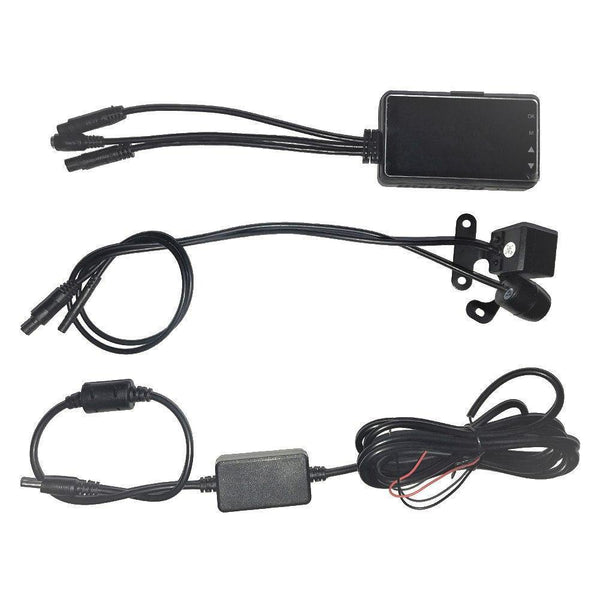 Planet Gates Motorcycle Camera DVR Motor Dash Cam with Special Dual-Track Front Rear Recorder Motorbike Electronics