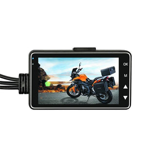 Planet Gates Motorcycle Camera DVR Motor Dash Cam with Specialized Dual-track Front Rear Recorder Motorbike Electronics