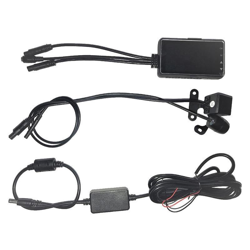 Planet Gates Motorcycle Camera DVR Motor Dash Cam with Specialized Dual-track Front Rear Recorder Motorbike Electronics