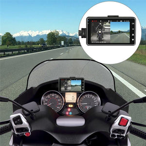 Planet Gates Motorcycle Camera DVR Motor Dash Cam with Specialized Dual-track Front Rear Recorder Motorbike Electronics