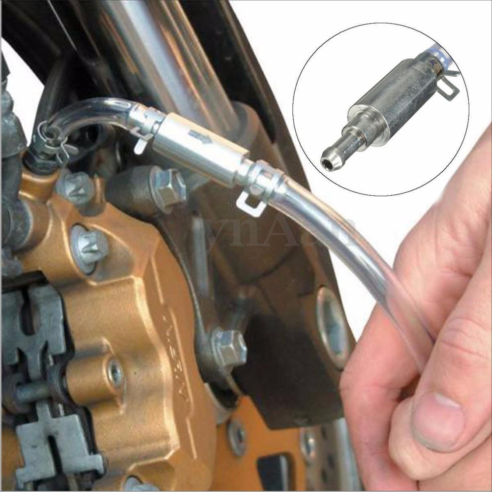 Motorcycle Car  Brake Bleeder Pipes Clutch Brake Bleeder Hose One Way Valve Tube Bleeding Tool Kit