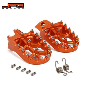 Planet Gates Motorcycle CNC Foot Pegs Pedals Foot Rests For KTM SX SXF EXC EXCF XCF XCW XCFW 65 85 125 150 250 300 350 400 450 530 ADVENTURE