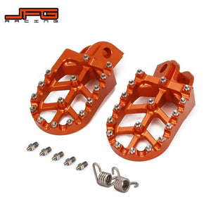 Planet Gates Motorcycle CNC Foot Pegs Pedals Foot Rests For KTM SX SXF EXC EXCF XCF XCW XCFW 65 85 125 150 250 300 350 400 450 530 ADVENTURE