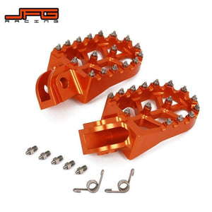 Planet Gates Motorcycle CNC Foot Pegs Pedals Foot Rests For KTM SX SXF EXC EXCF XCF XCW XCFW 65 85 125 150 250 300 350 400 450 530 ADVENTURE