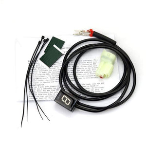 Planet Gates Motorcycle Ecu Direct Mount 1-6 Speed Gear Display Indicator For Kawasaki ER6N Z1000SX Ninja300 Z1000 Z800 Z750  versys 650 Z400